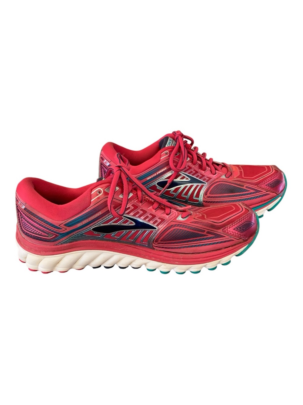 Brooks Women’s Pink Glycerin G13 Athletic Running Shoes Size 10.5 - Picture 14 of 15